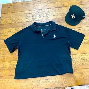 𝅺New Orleans Saints Nike Sideline Polo XL